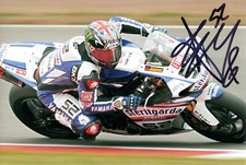 James Toseland Hand Signed