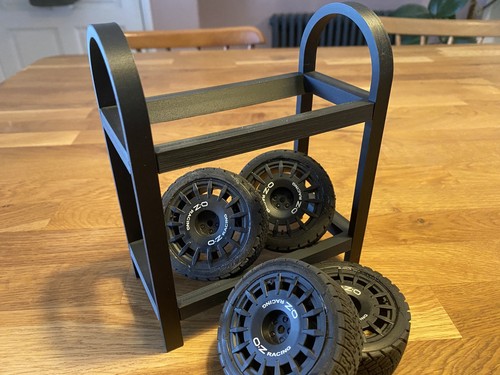 Scale tyre rack - scale,