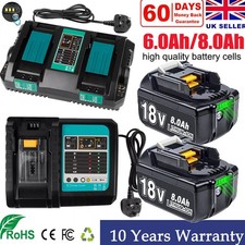 6.0Ah 8.0Ah For Makita 18V