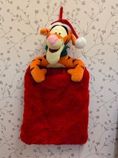 Disney Tigger Christmas Stocking Plush 3D Hanging Winnie the Pooh Holiday Decor