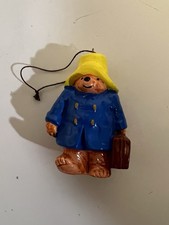 Paddington Bear W/Suitcase Eden Toys 1978 Christmas Ornament