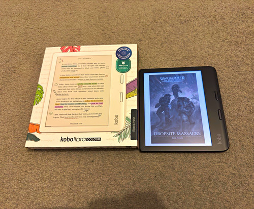 Kobo libra colour 32gb black - 32gb,