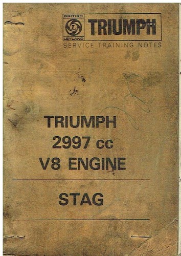 Triumph stag v8 engine - triumph,