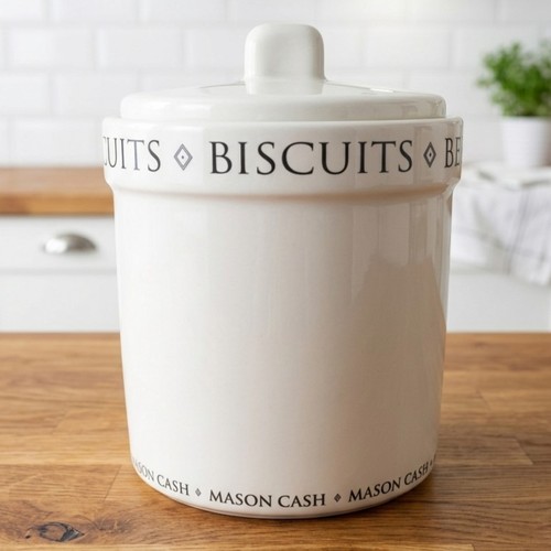 Mason cash biscuit barrel - mason,