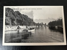 Oxford, River Isis and College Barges