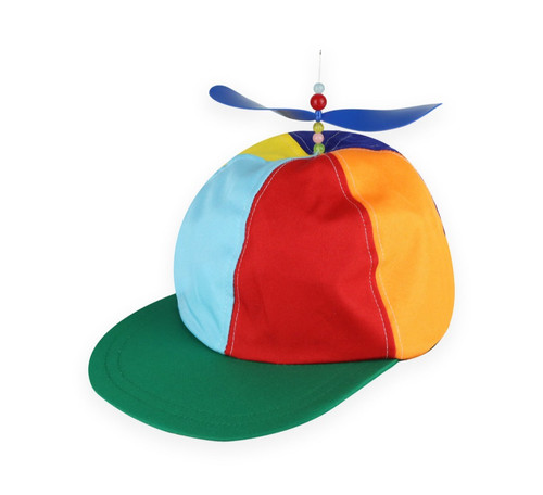 Rainbow propeller hat tweedle - rainbow,