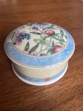 Wedgewood Bone China Sarah Trinket Pot 1995 Retro