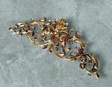 Gilded Resin Furniture Applique – Baroque / French Style Decorative Molding 