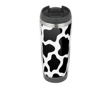 Cow Print Awesome - Travel Mug