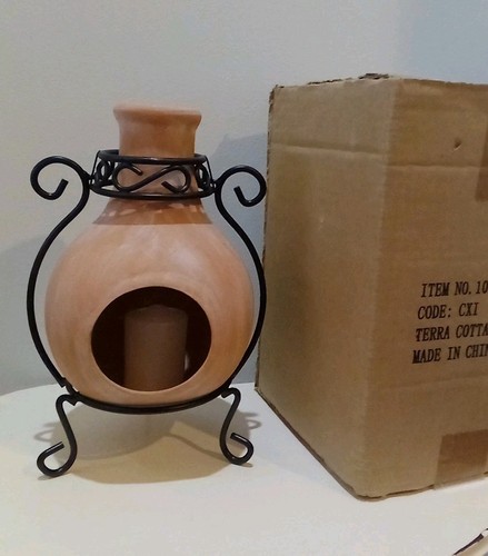 Vintage mexico chiminea - vintage,