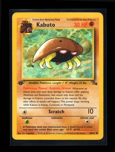1st edition kabuto - 1st, 50/62