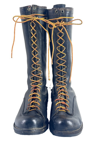 Vintage wesco black - vintage, leather