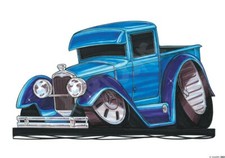 FORD MODEL A (1931) BLUE