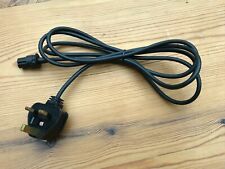 One BULGIN mini 3 pin plug, 14mm body, Quad 33 303 FM3 Naim, 2 metre cable PLUG