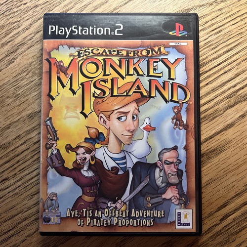 Escape from monkey island - island, sony