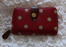 Polka Dot Purse Wallet  New