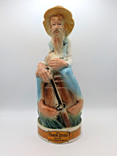 Vintage Stitzel Weller Old Cabin Whisky Decanter 1969