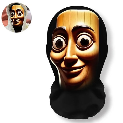 Printed full face mesh - printed,