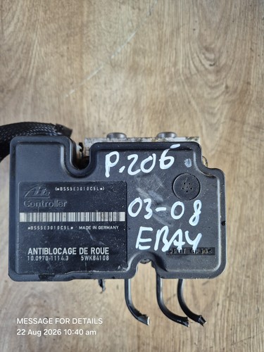 Peugeot 206 abs pump - 206, 03-08