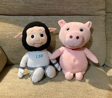 Little Baby Bum Sheep & Pig Musical Singing Plush Soft Toy Bundle