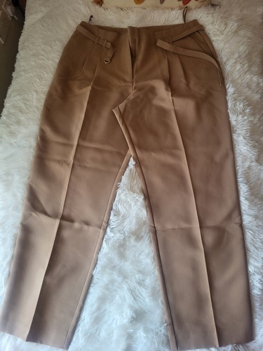 Ladies camel coloured - ladies, trousers