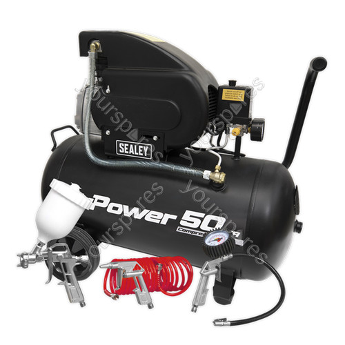 Sealey 50l direct drive - drive, air