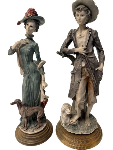 Vintage porcelain figurine set - vintage,