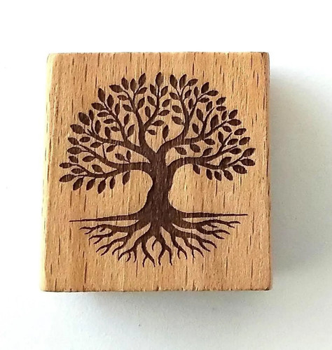 Tree life stamp - tree,