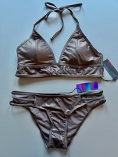 Ladies Metallic Shimmer Bikini