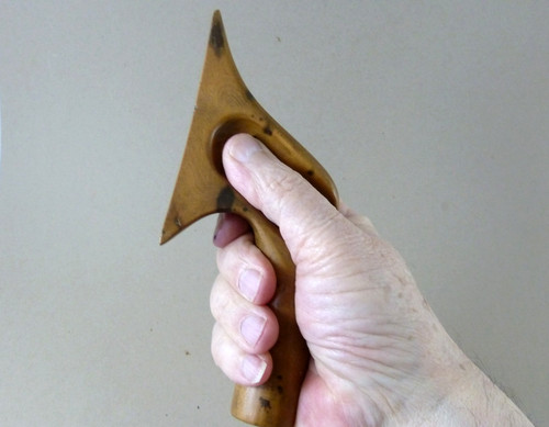 Carved boxwood hatters - carved,