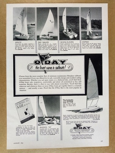 1961 day sprite - 1961, o'day