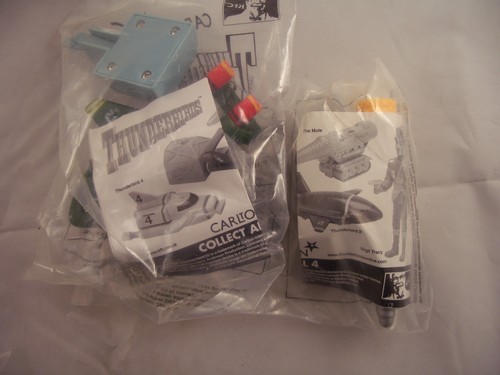 Kfc thunderbirds set toys - kfc,
