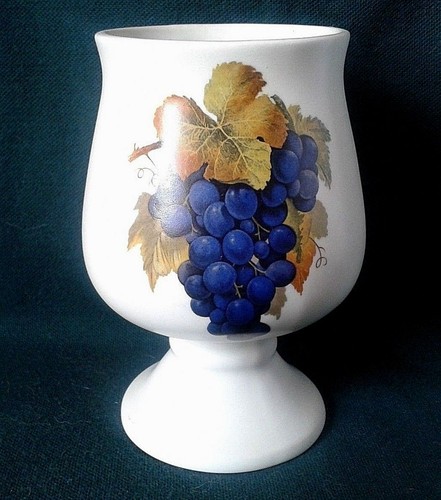 Prinknash pottery wine goblet - pottery,