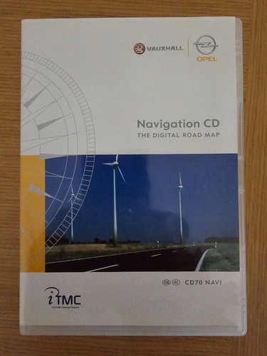 Vauxhall navi software - cd,