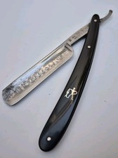 Fisher For Quality Straight Razor 5/8th for restoration Solingen Germany 