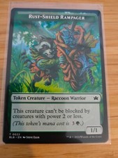 MTG Rust-Shield Rampager Token