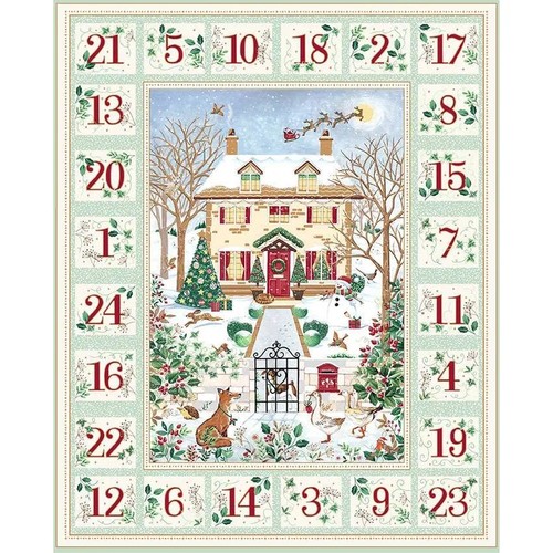 Country christmas green - country,