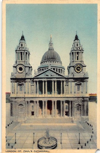 Postcard london st paul s - postcard,