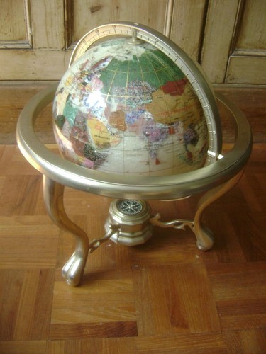 Rotating world globe - rotating,