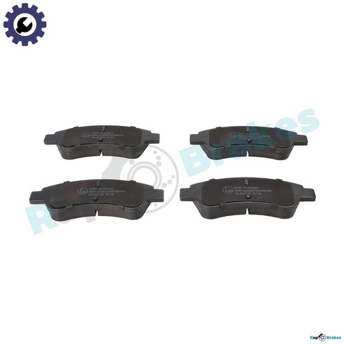 Brake pad set disc - pad,