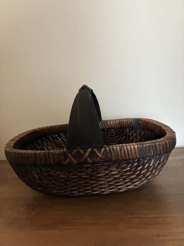 Vtg mcm japanese handwoven - japanese,