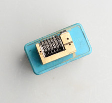 Vintage No 17646 Numbering Machine No 6 Digit Letterpress