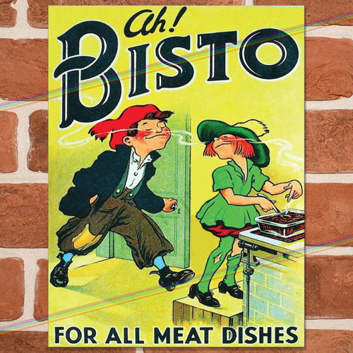Bisto metal signs man cave - bisto,