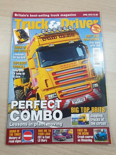 Truck driver magazine april - driver,