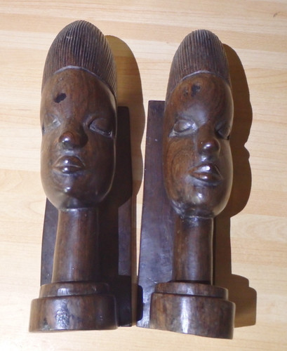 Pair vintage african - pair,