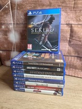CASE ONLY - 9 PS4 Games Sekiro