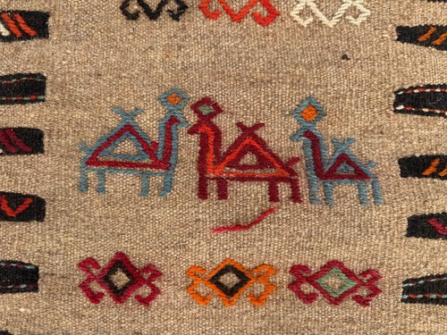 3x6 antique rug - 3x6,