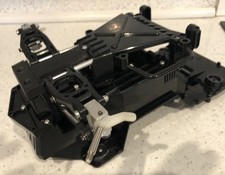 Modified Front Steering Kit For The Tamiya Lunchbox +chassis And Battery Holder