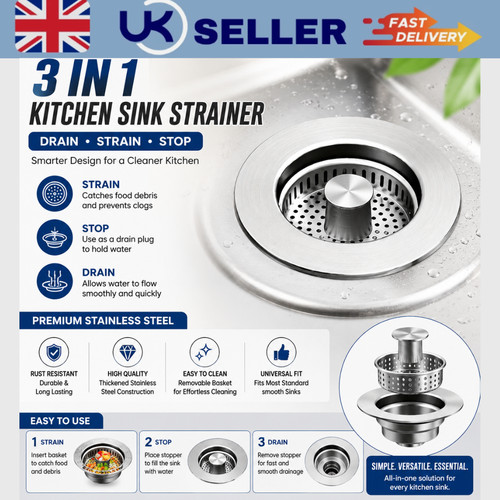 Kitchen sink strainer - kitchen,