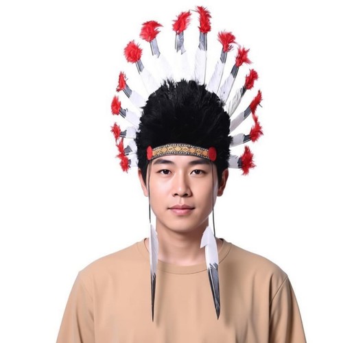 Feather headdress lightweight - feather,